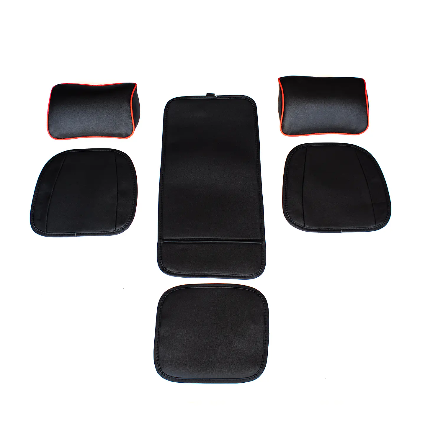 Cubre Asiento Ecocuero Universal para Camioneta Cabecera Memory Foam  9