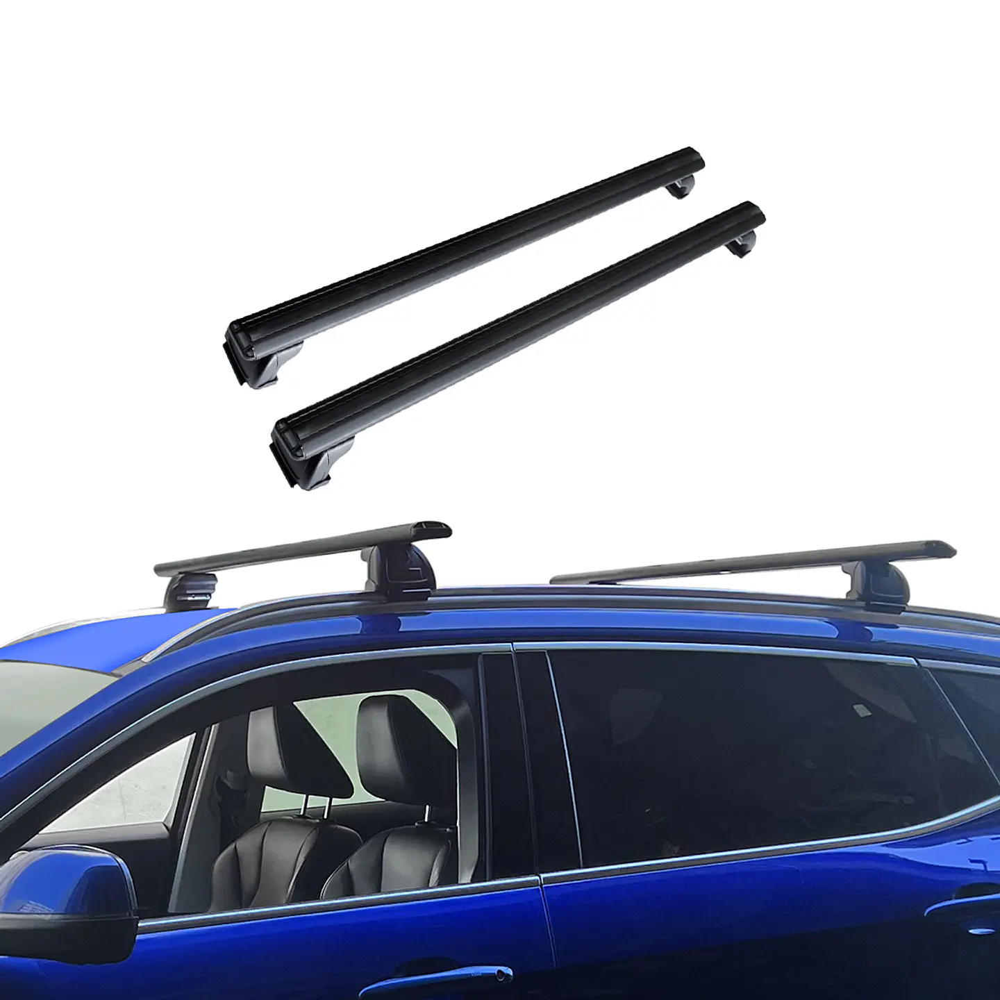 Barra de Techo Aluminio Haval H6 – Portaequipaje Reforzado 130 cm con Llaves de Seguridad 2