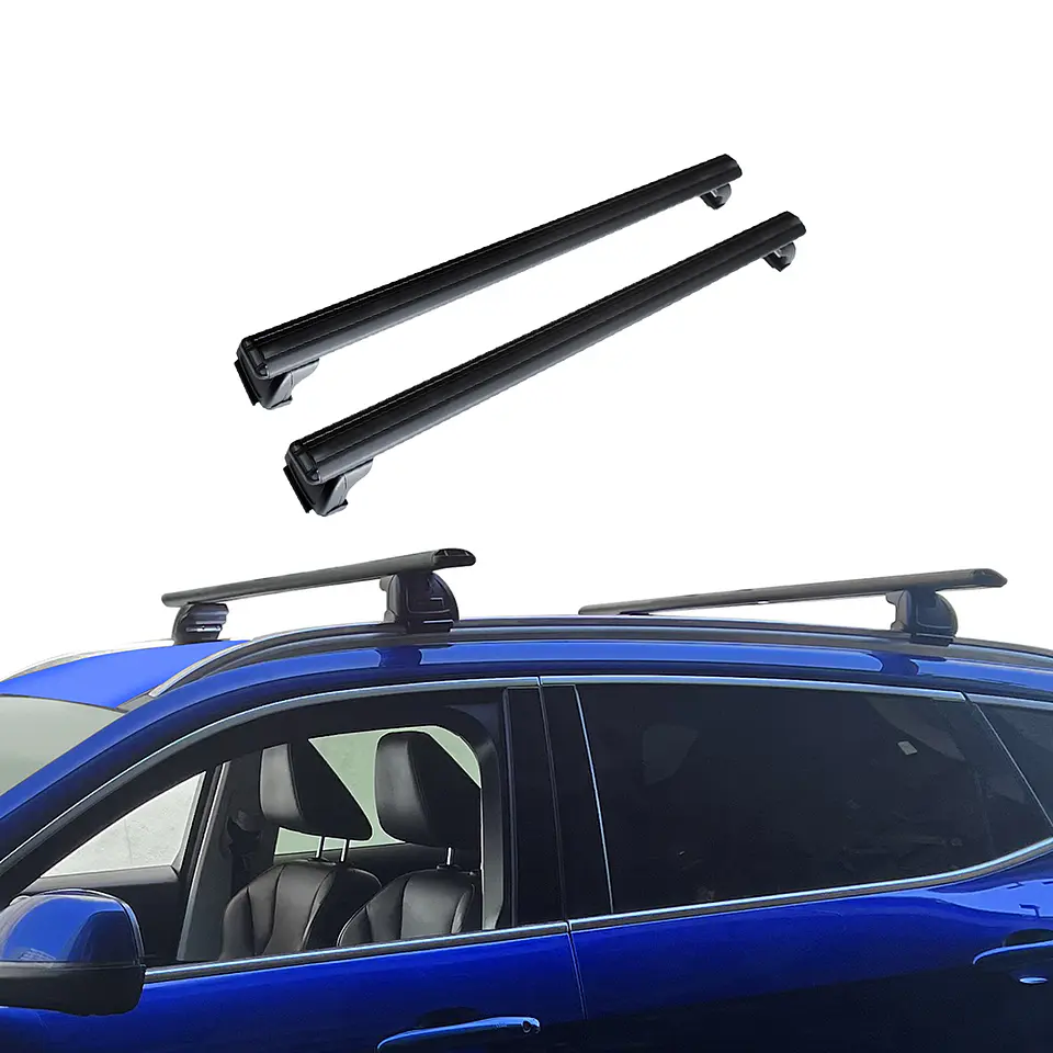 Barra de Techo Aluminio Haval H6 – Portaequipaje Reforzado 130 cm con Llaves de Seguridad 2