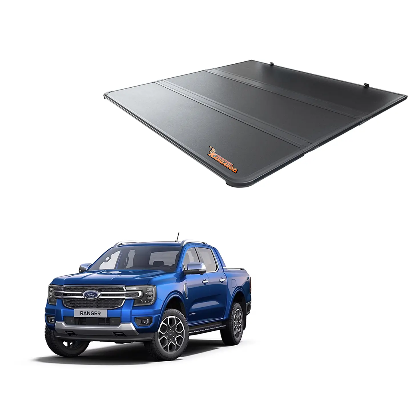 Tapa Rígida TRIFOLD para Ford Ranger 2024+ Limited 1