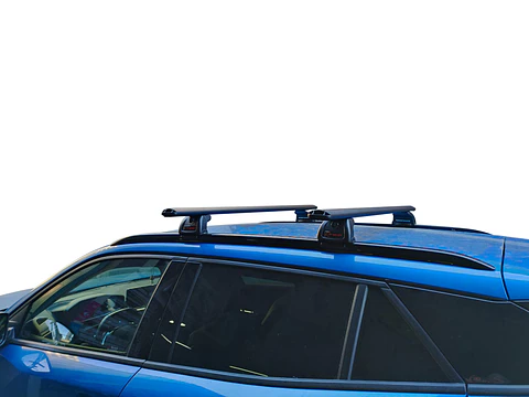 Barra de Techo Aluminio Peugeot 2008 – Portaequipaje Reforzado 130 cm con Llaves de Seguridad