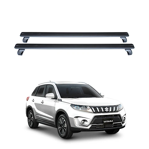 Barra de Techo Aluminio para Suzuki Vitara 2020+ | Porta Equipaje 150kg | Kangaroo Chile