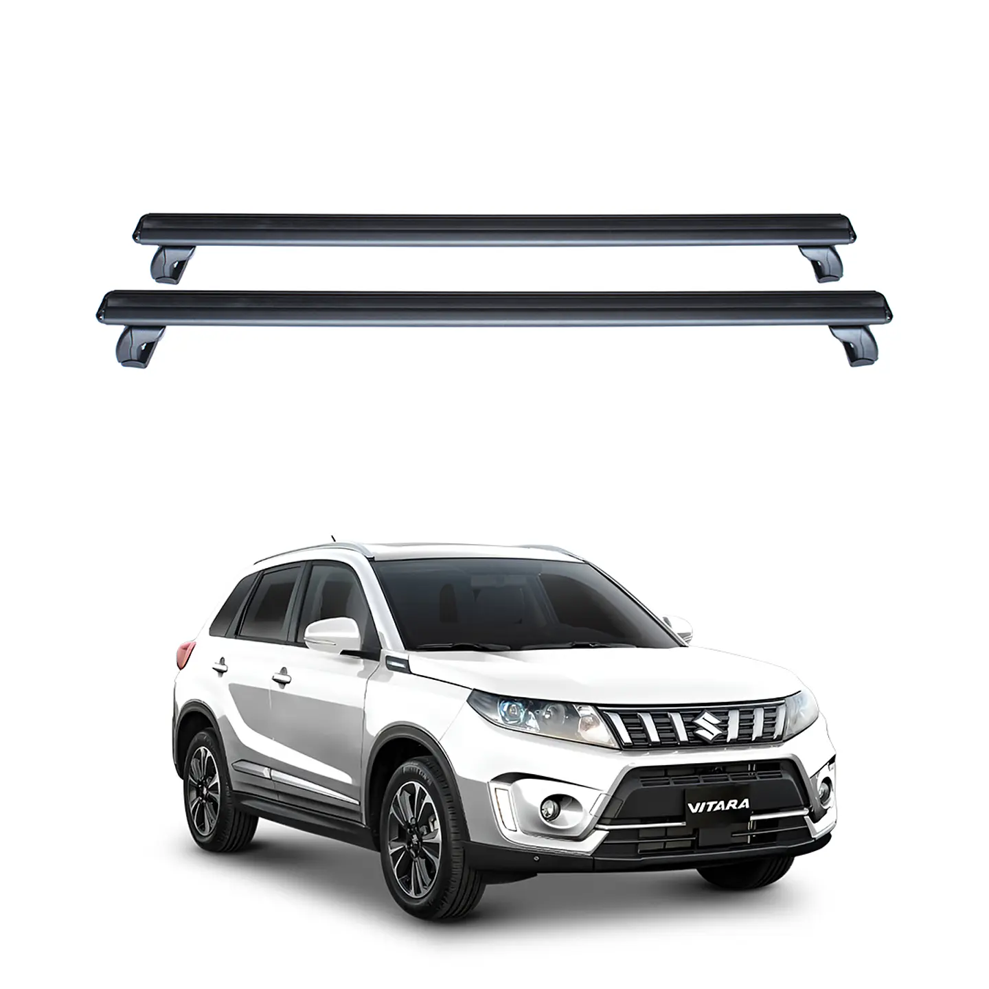 Barra de Techo Aluminio para Suzuki Vitara 2020+ | Porta Equipaje 150kg | Kangaroo Chile 1