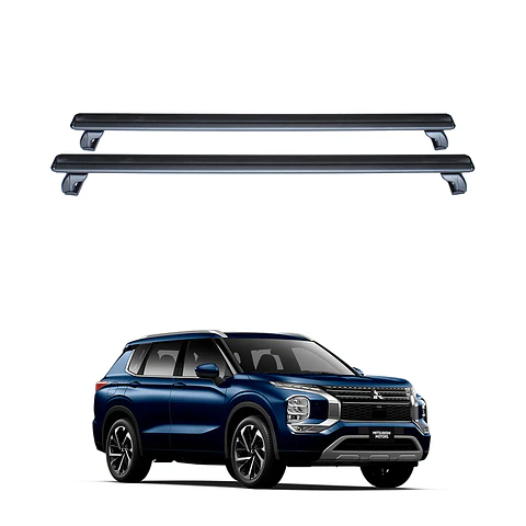 Barras de Techo Aluminio para Mitsubishi Outlander 2018-2022 | Porta Equipaje Reforzado | Kangaroo Chile