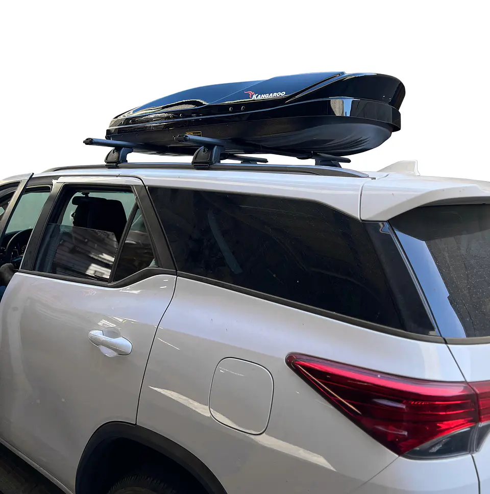 Barra de Techo Aluminio para Toyota Fortuner 2020+ | Porta Equipaje 150kg | Kangaroo Chile 8