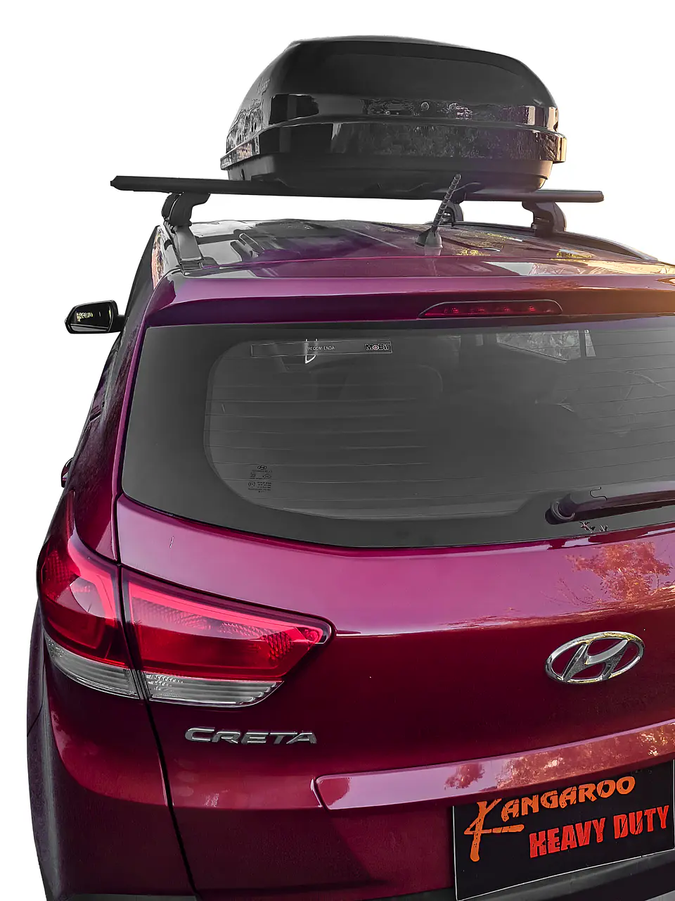 Barra de Techo de Aluminio para Hyundai Creta 2016-2023 | Porta Equipaje 150kg | Kangaroo Chile 8