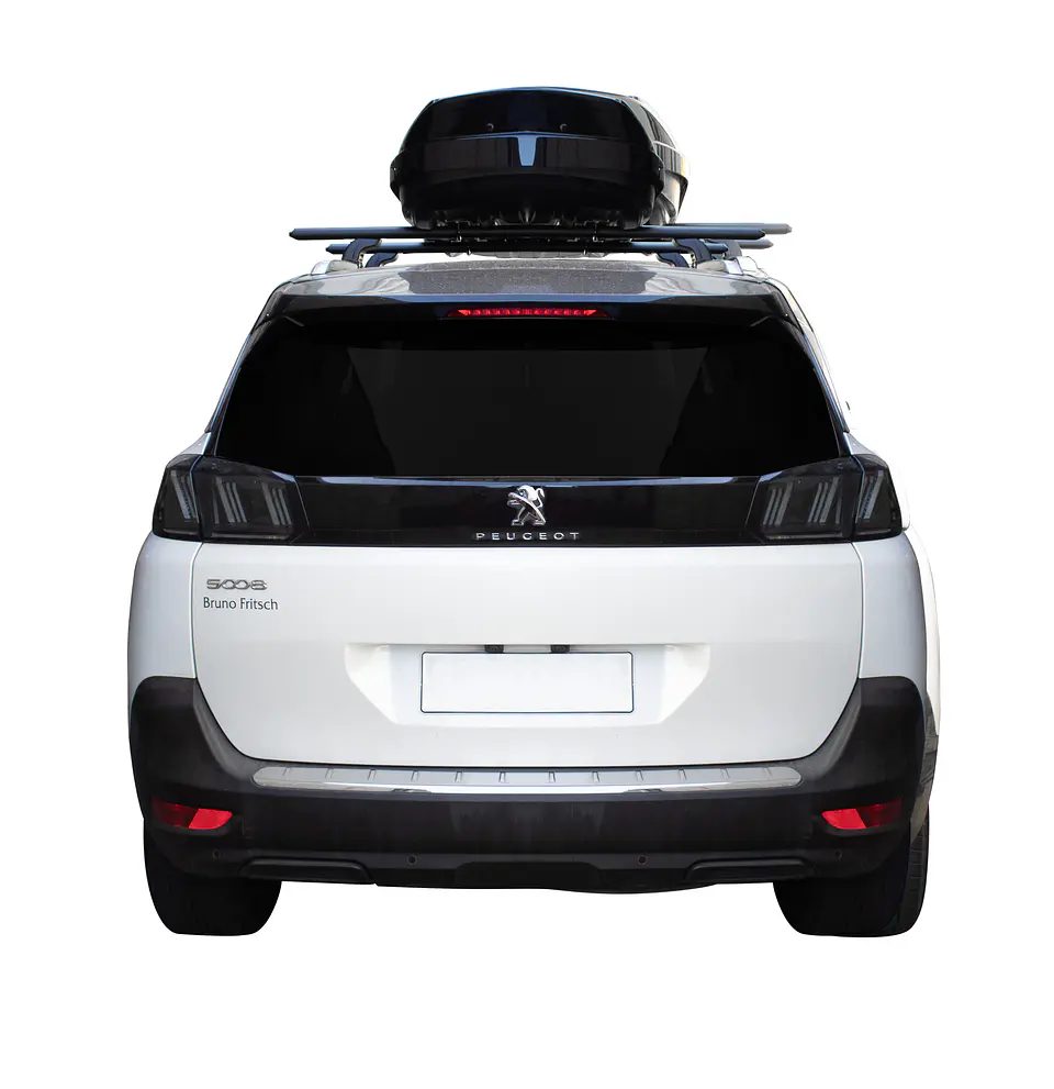 Barra de Techo Aluminio Peugeot 5008 – Portaequipaje Reforzado 130 cm con Seguridad Anti-Robo 8