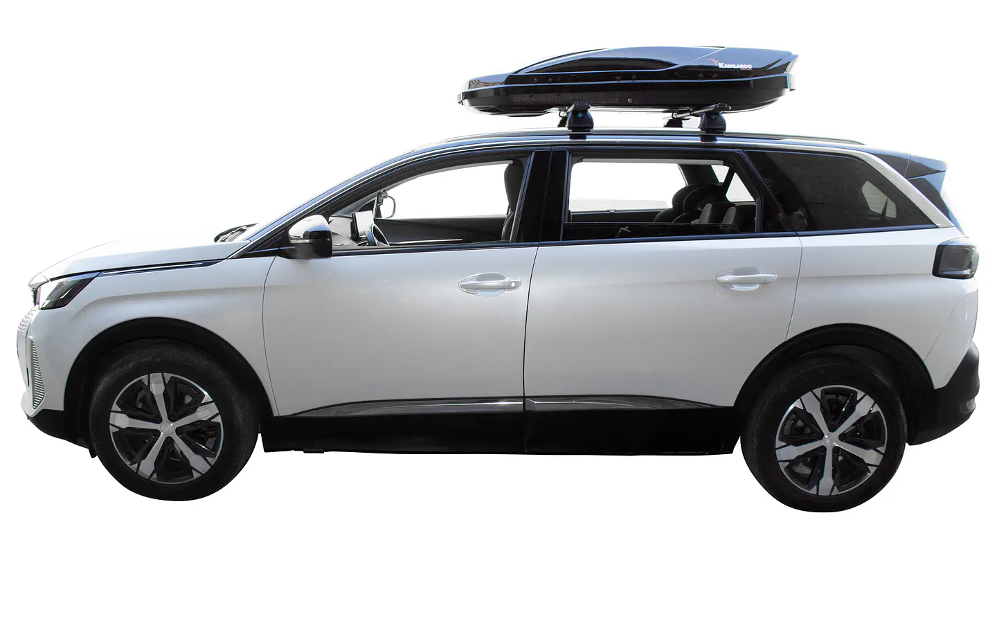 Barra de Techo Aluminio Peugeot 5008 – Portaequipaje Reforzado 130 cm con Seguridad Anti-Robo 10