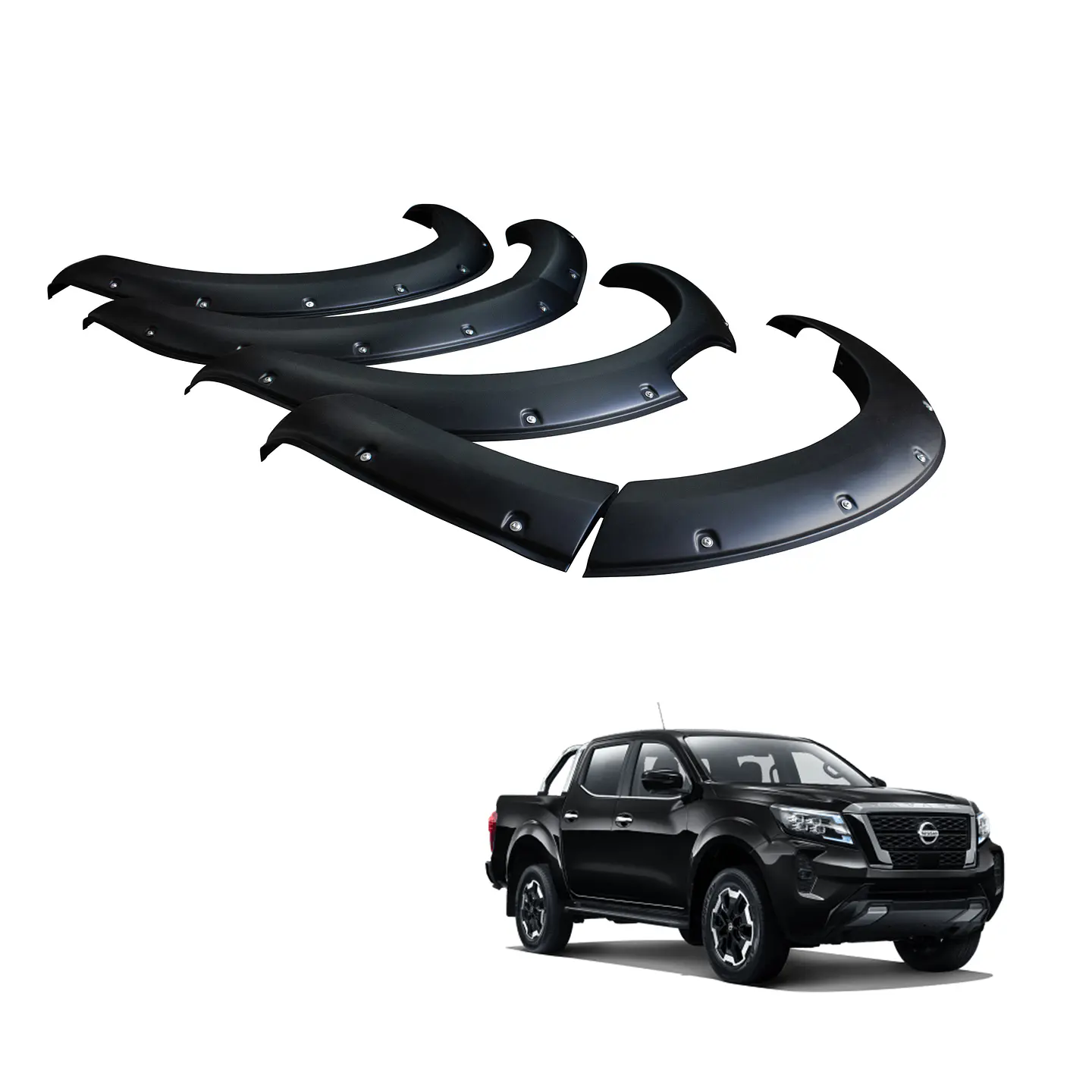 Extensiones de Tapabarro | Nissan Navara 2021-2024 | Kangaroo Chile 1