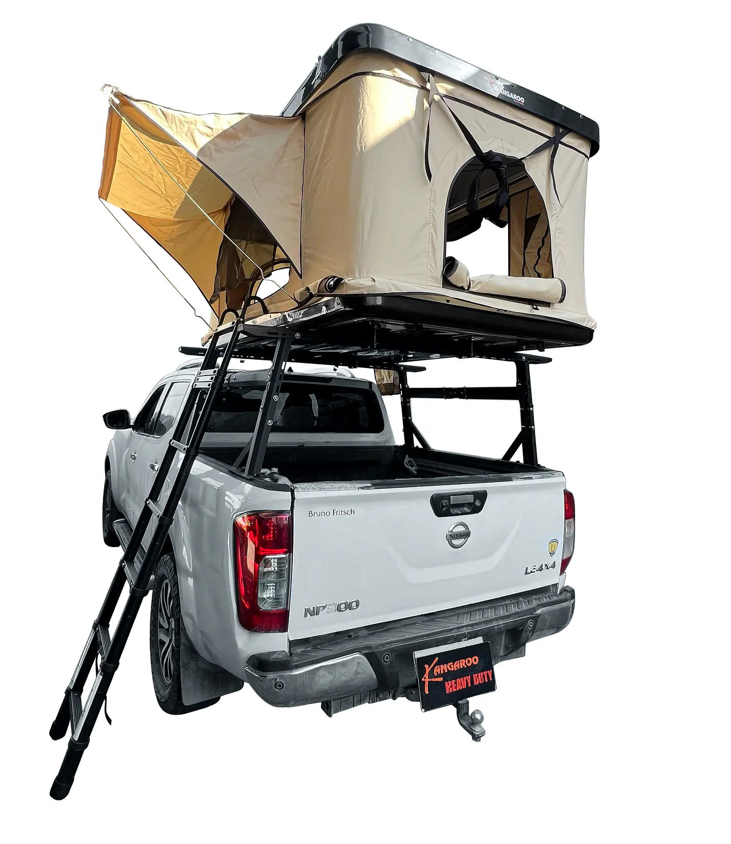 Carpa de Techo para Camioneta 4x4 Kangaroo Heavy Duty ABS – Impermeable y Plegable 1