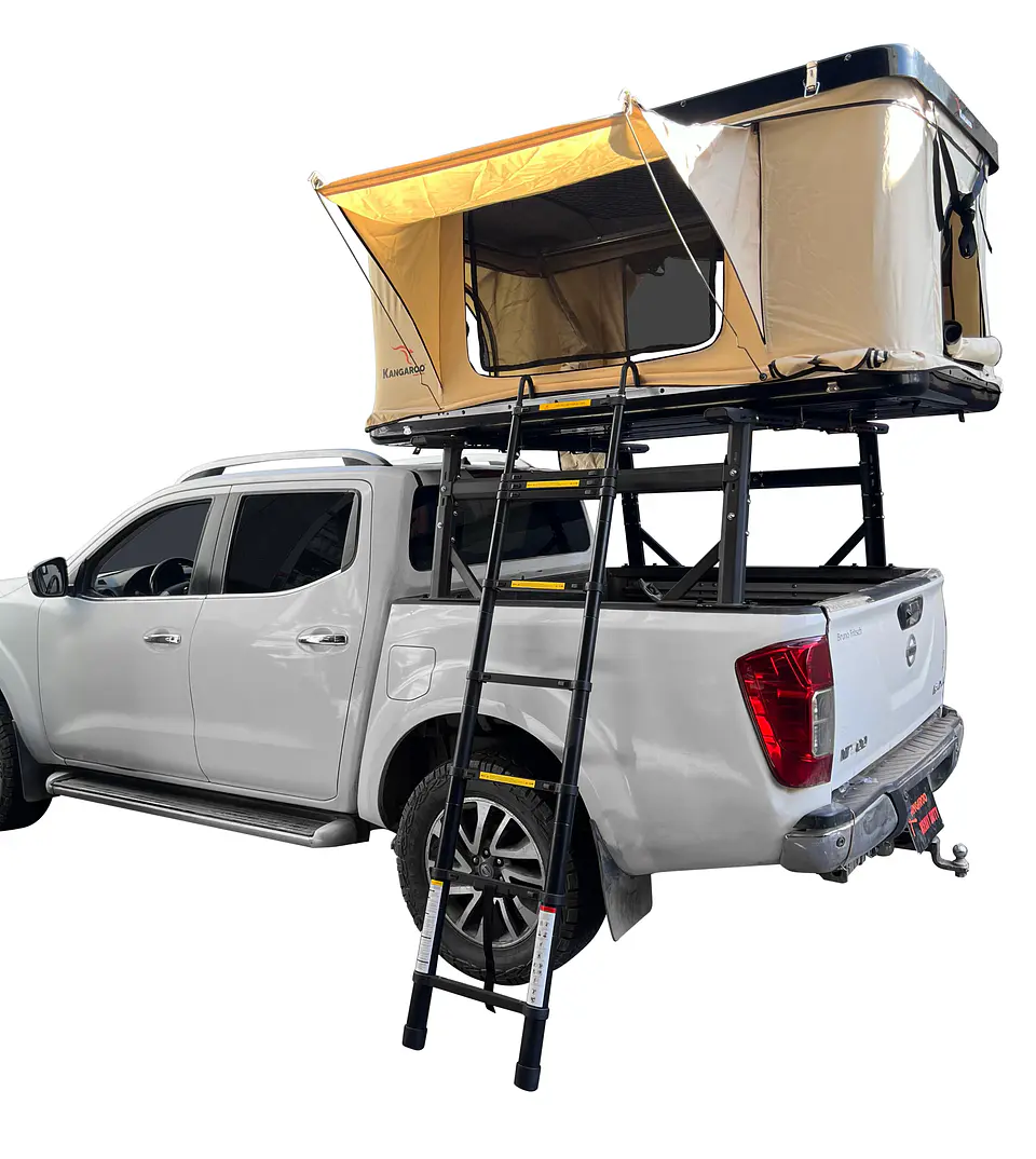 Carpa de Techo para Camioneta 4x4 Kangaroo Heavy Duty ABS – Impermeable y Plegable 10