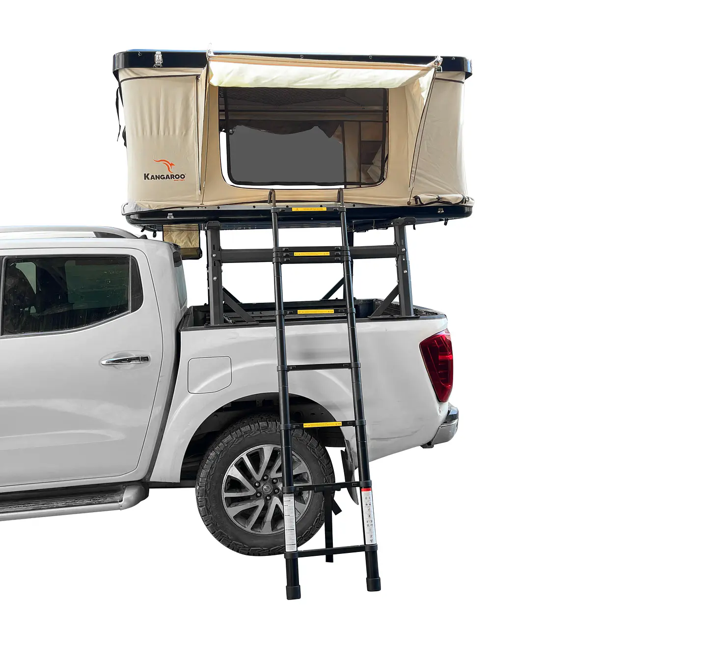 Carpa de Techo para Camioneta 4x4 Kangaroo Heavy Duty ABS – Impermeable y Plegable 11