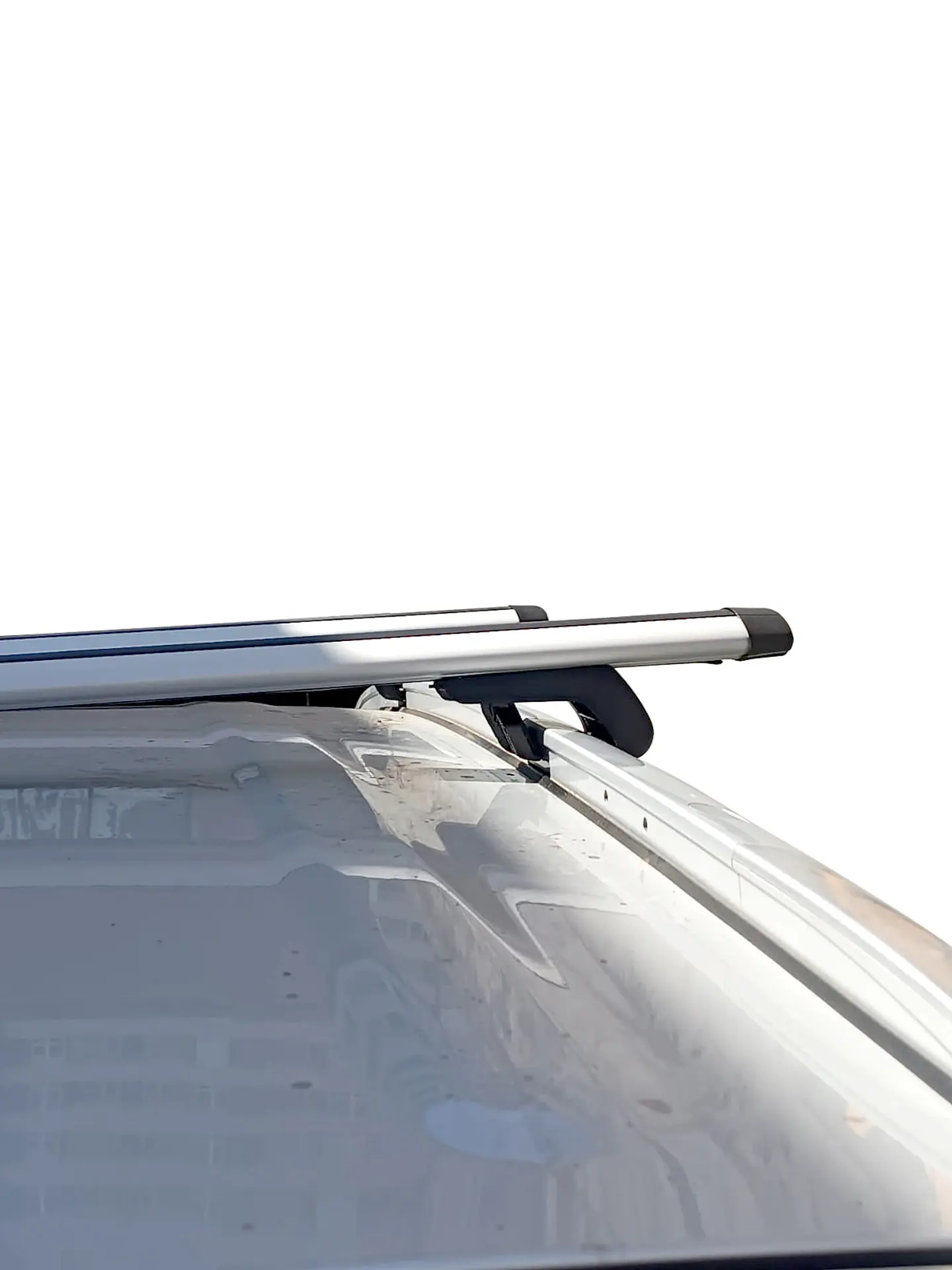 Barra de Techo Transversal para Hyundai Santa Fe | Porta Equipaje Aluminio 130cm | Kangaroo Chile 7