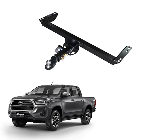 Enganche de Remolque Toyota Hilux Revo 2016+ | Extraíble con Coco de Arrastre | Kangaroo Chile