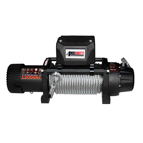 Winche Eléctrico 12.000 lb / 5.400 kg 12V | Cabrestante 4x4 | Kangaroo Chile