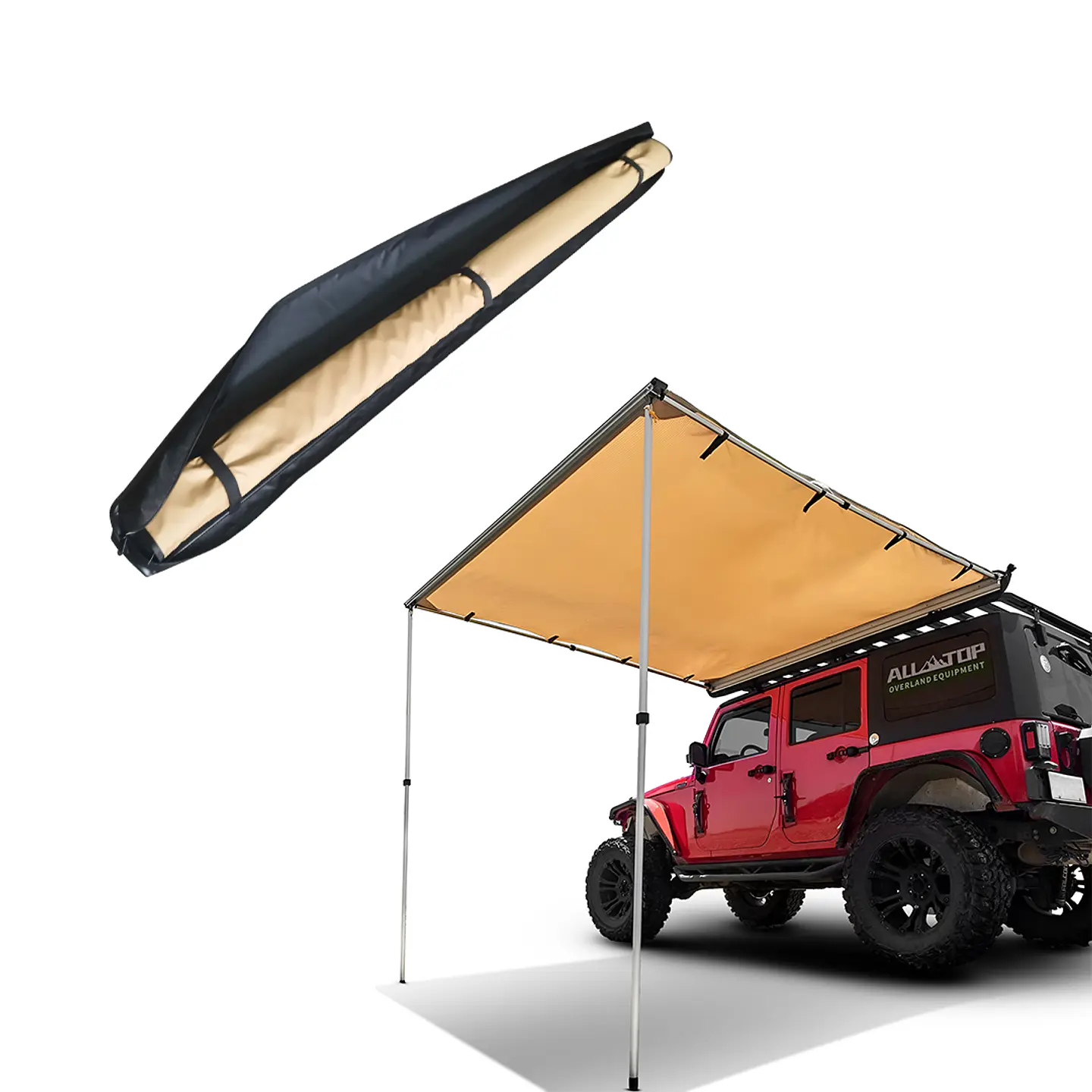 Toldo Lateral para Auto 2x2.5m | Ideal Camping y Paseos | Impermeable y Extensible | Kangaroo Chile 1