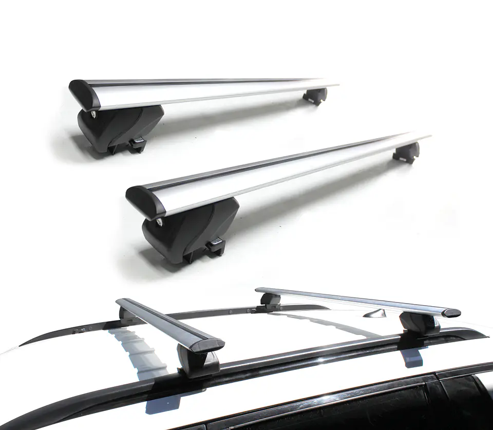 Barra de Techo Aluminio Peugeot Carrol 120 cm – Porta Equipaje Segura y Resistente 1