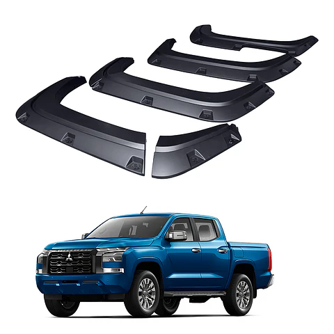 Extensiones de Tapabarro | Mitsubishi L200 2024+ | Kangaroo Chile