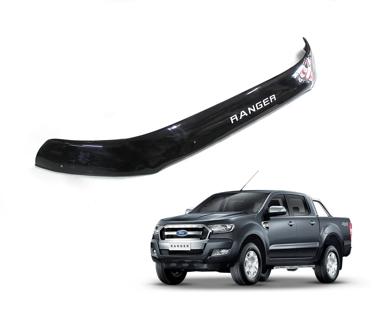 Deflector de Capot | Ford Ranger 2016-2021 | Kangaroo Chile 1