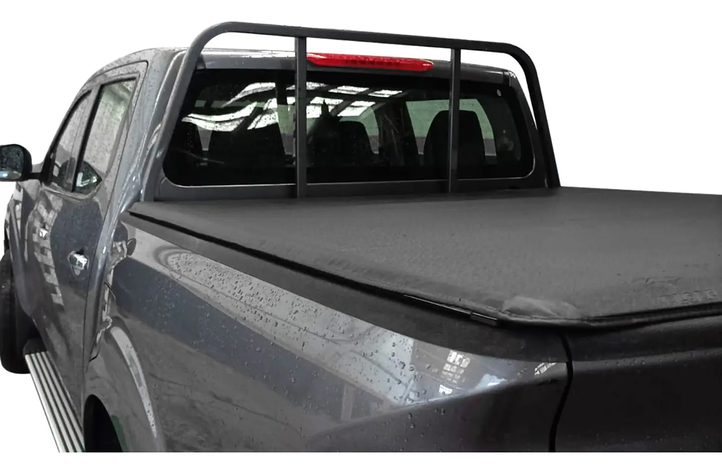 Lona Marítima Cubrepickup Nissan NP300 con Jaula | Marco y Barras de Aluminio | Kangaroo Chile 5