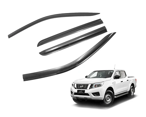 Aletas Bota Agua Nissan NP300 ABS Negro – Instalación fácil con cinta 3M