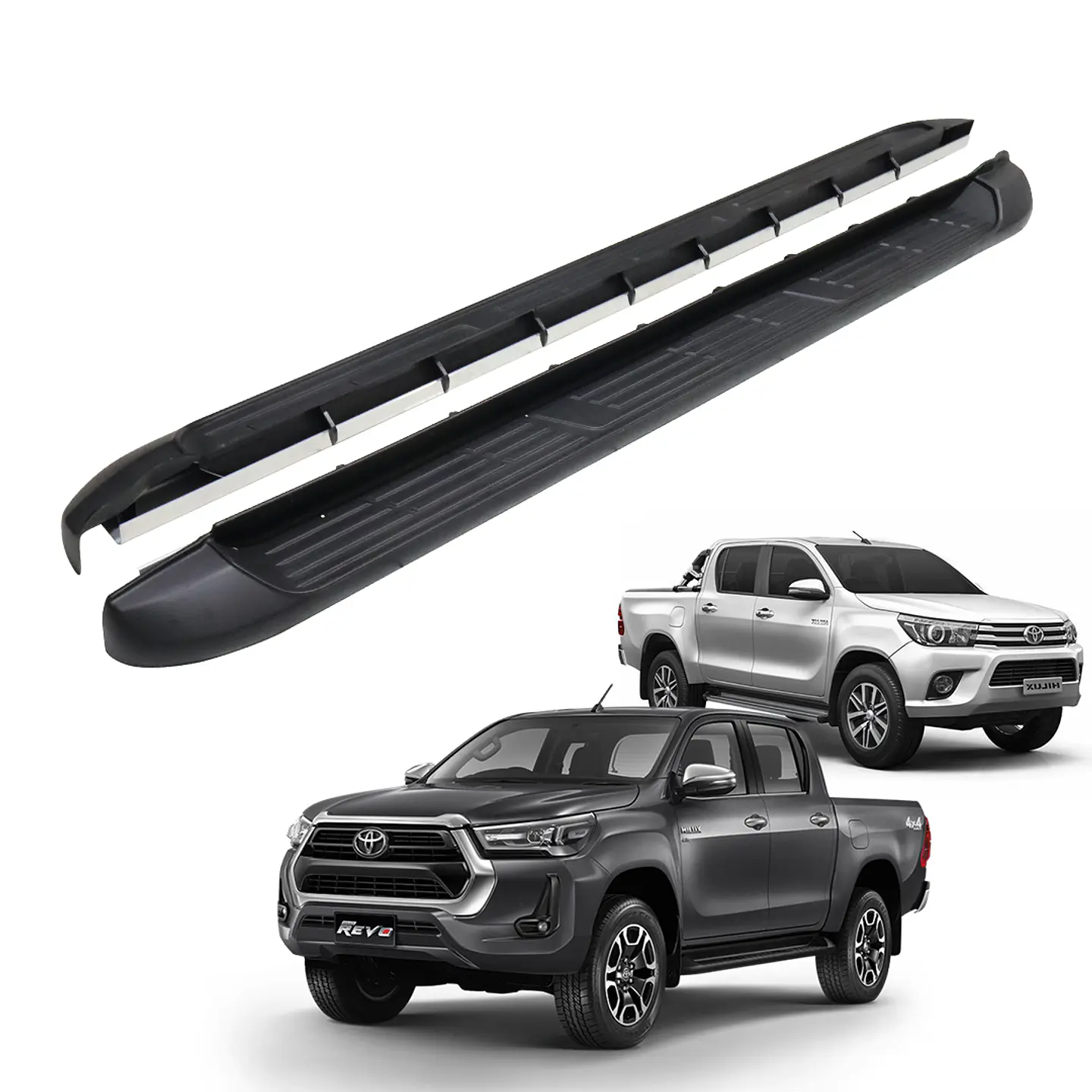 Juego de Pisaderas Modelo Original | Toyota Hilux 2016-2022 | Kangaroo Chile 1