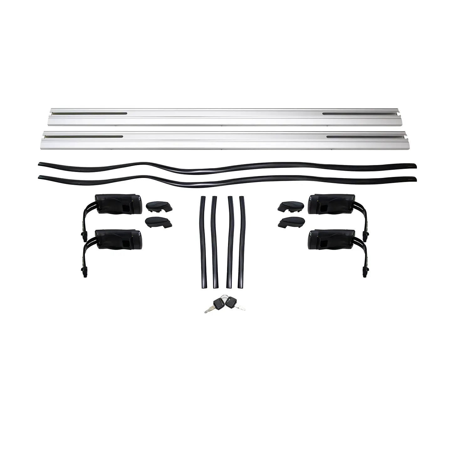 Barra de Techo Transversal con Correa – Soporta hasta 80 kg, Plástico ABS y Aluminio 8