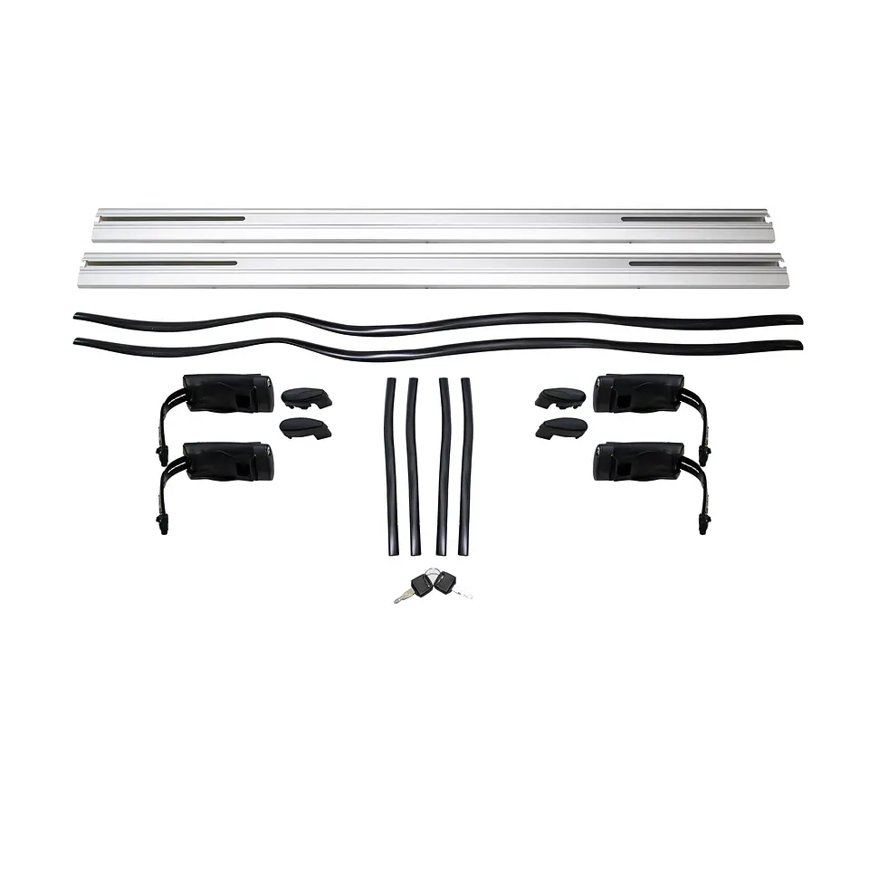 Barra de Techo Transversal con Correa – Soporta hasta 80 kg, Plástico ABS y Aluminio 8