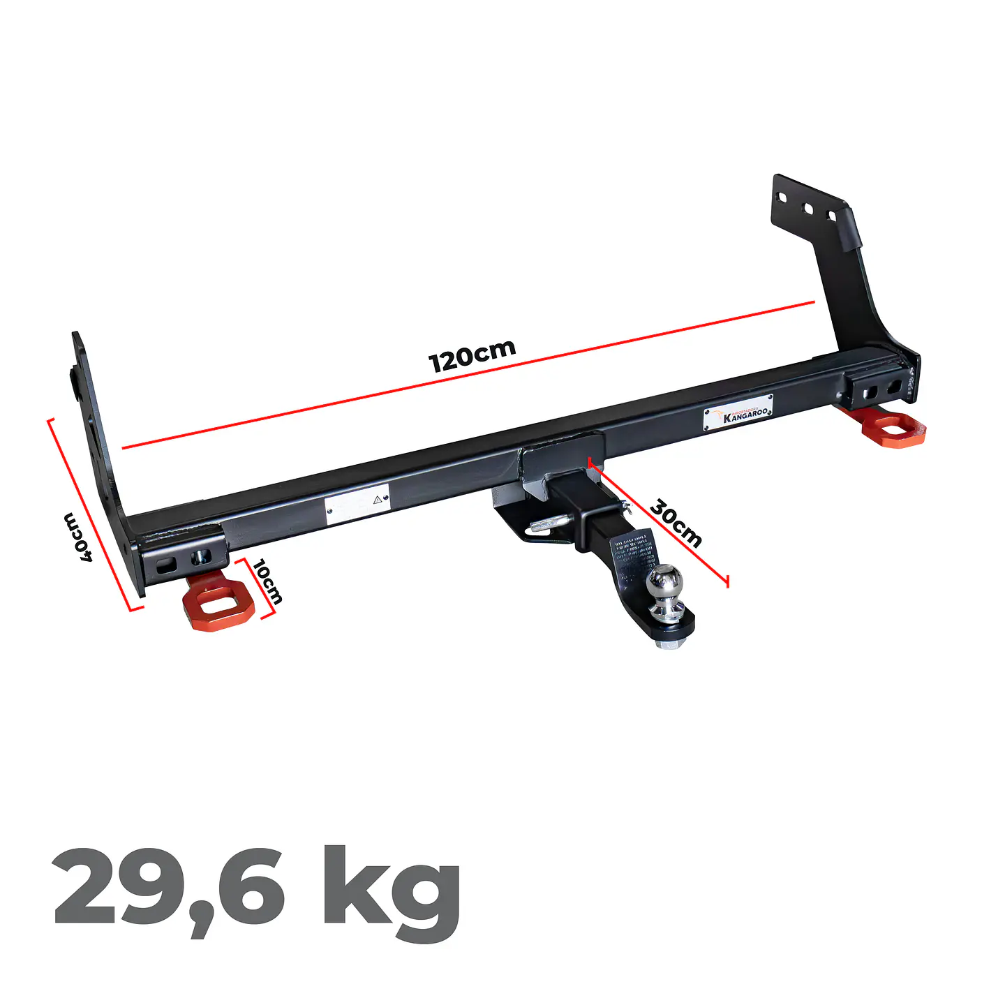 Enganche de Remolque Extraíble GreatWall Poer | Hasta 3.628 kg | Kangaroo Chile 2