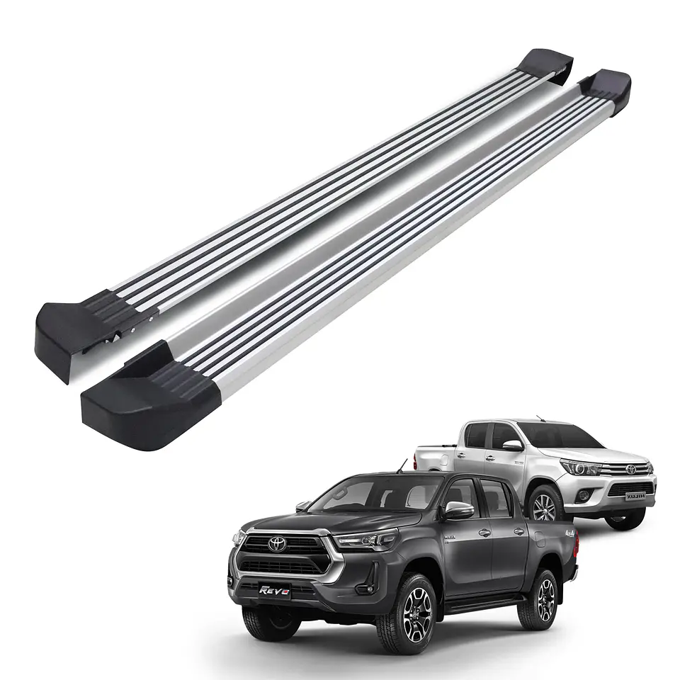 Kit de Pisaderas para Toyota Hilux Revo | Aluminio y Alta Resistencia 1