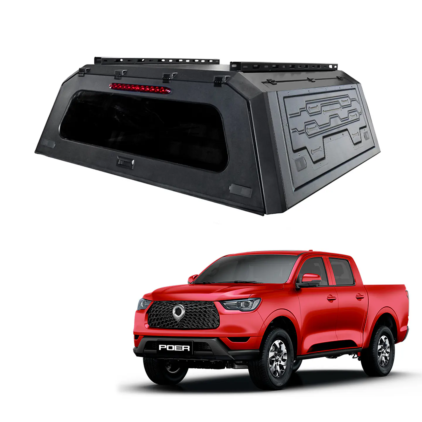 Cúpula De Pick Up Para Great Wall Poer 1