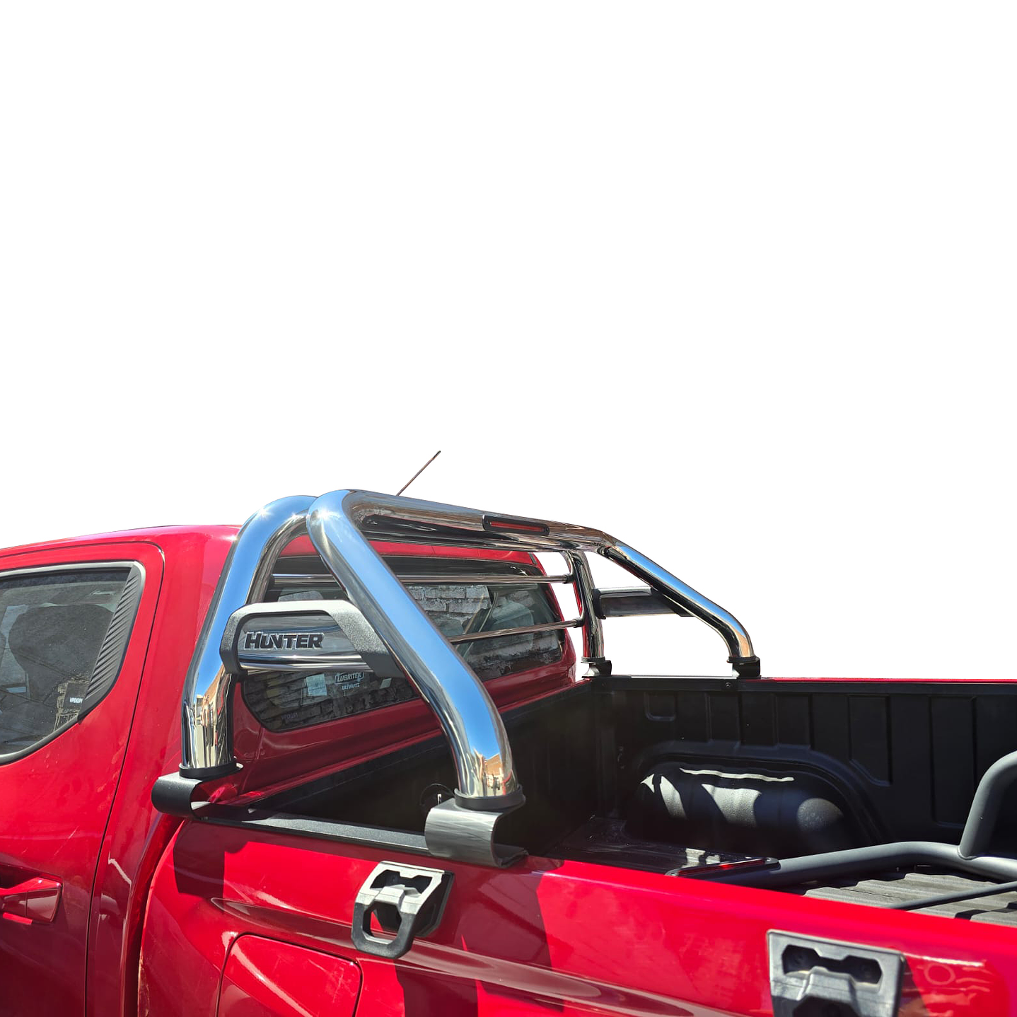 Barra Antivuelco Acero Inoxidable Changan Hunter | Luz de Freno y Base para Lona | Kangaroo Chile 7