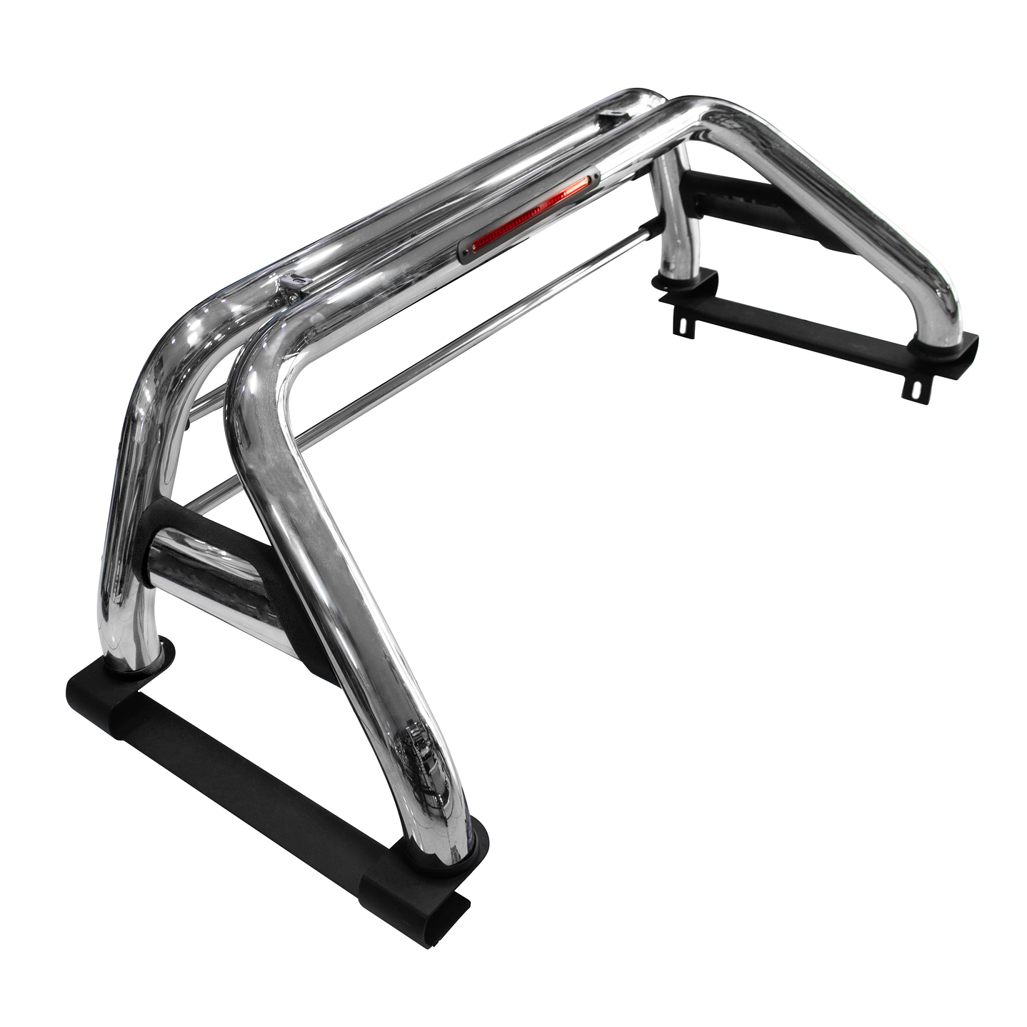 Barra Antivuelco Acero Inoxidable Changan Hunter | Luz de Freno y Base para Lona | Kangaroo Chile 4
