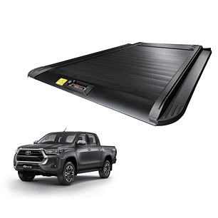 Tapa Retráctil Manual para Camionetas Pick Up Toyota Hilux Revo 2016-2025 | Alta Resistencia, Seguridad y Diseño Premium – Kangaroo Chile