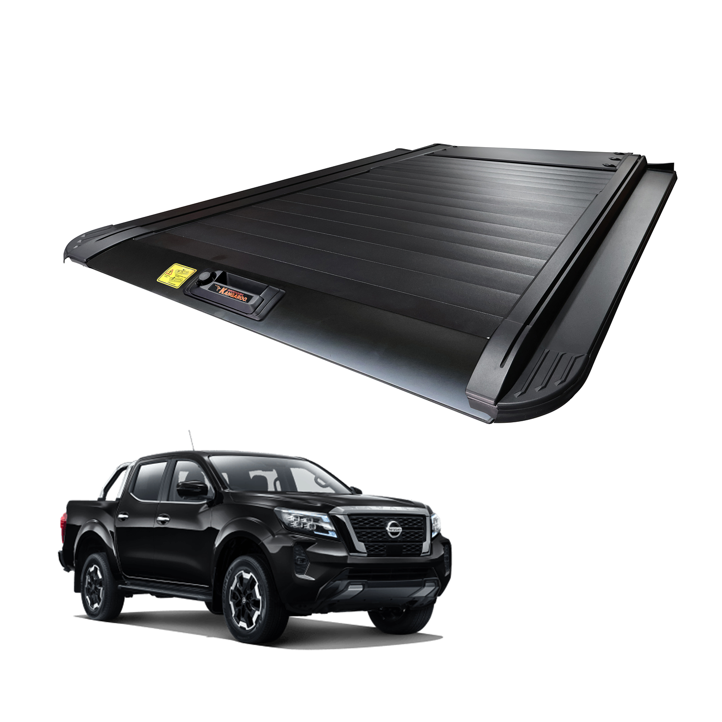 Tapa Retráctil Manual para Camionetas Pick Up Nissan Navara 2021+ | Alta Resistencia, Seguridad y Diseño Premium – Kangaroo Chile- 1