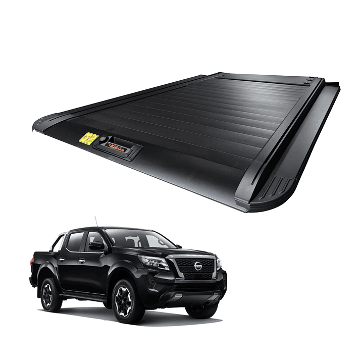 Tapa Retráctil Manual para Camionetas Pick Up Nissan Navara 2021+ | Alta Resistencia, Seguridad y Diseño Premium – Kangaroo Chile- 1