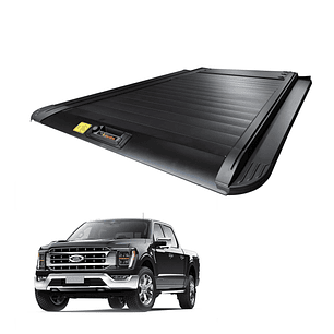 Tapa Retráctil Manual para Camionetas Pick Up Ford F150 2016+ | Alta Resistencia, Seguridad y Diseño Premium – Kangaroo Chile