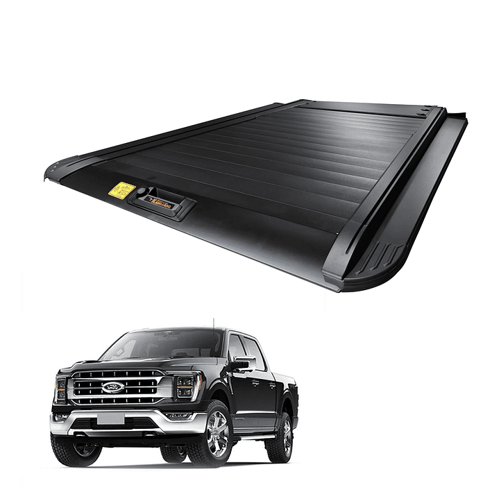 Tapa Retráctil Manual para Camionetas Pick Up Ford F150 2016+ | Alta Resistencia, Seguridad y Diseño Premium – Kangaroo Chile 1