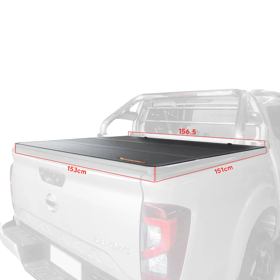 Tapa Rigida Trifold Nissan Navara 2021+ 5