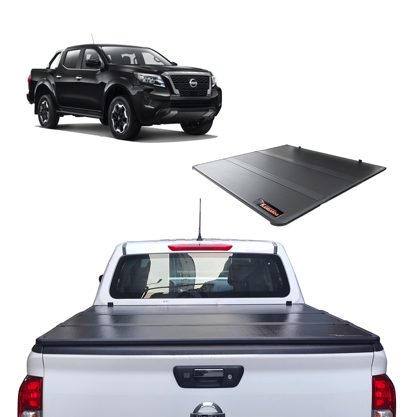 Tapa Rigida Trifold Nissan Navara 2021+ 1