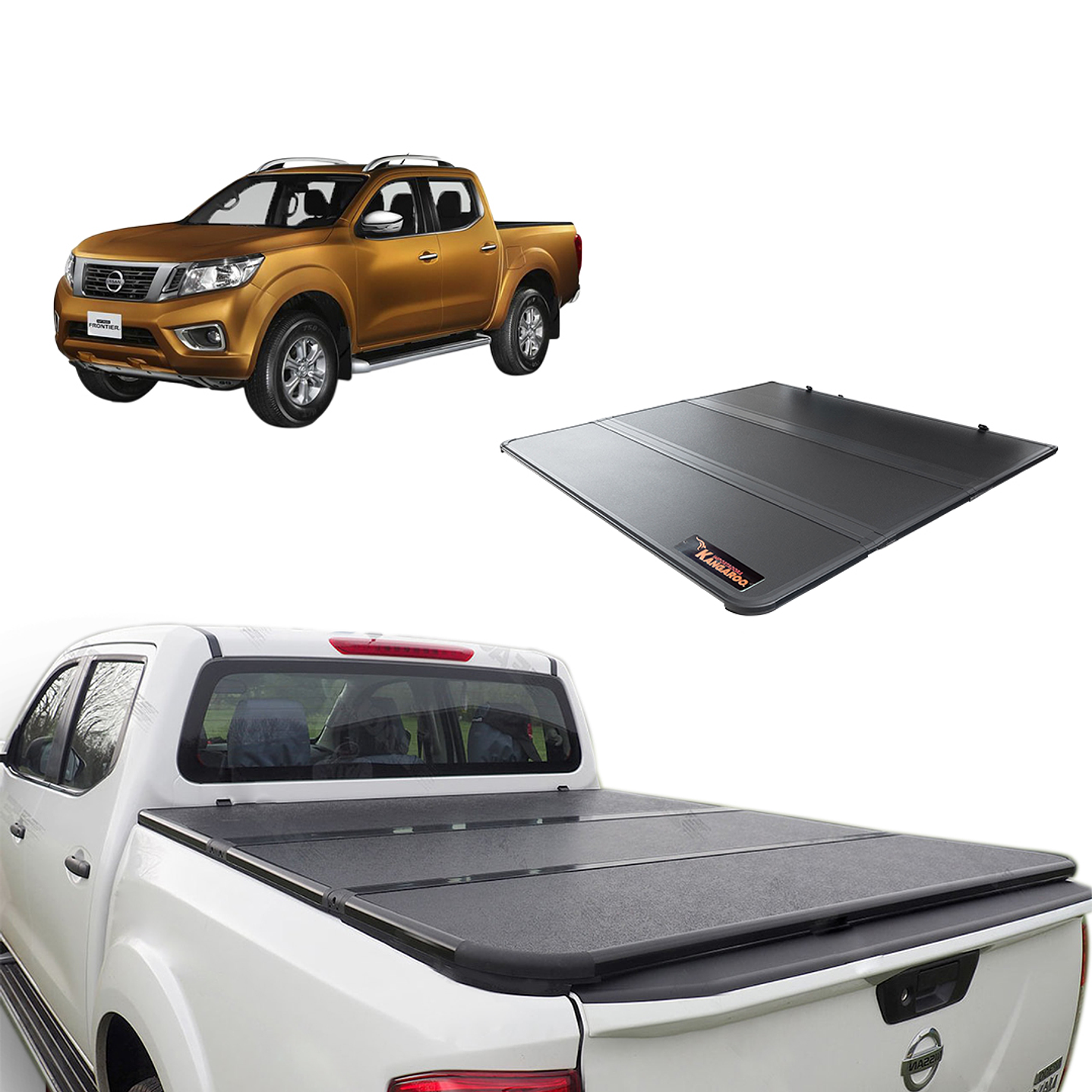Tapa Rigida Trifold Nissan Np300  1