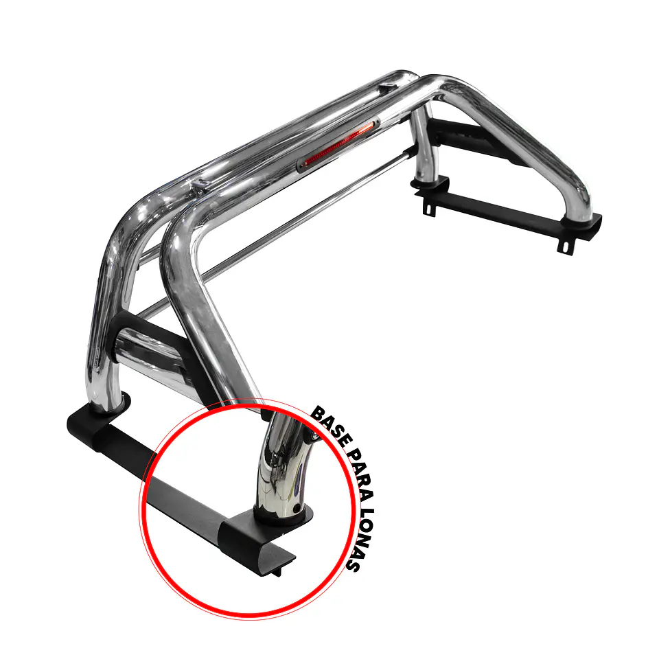 Barra Antivuelco Acero Inoxidable Volkswagen Amarok 2