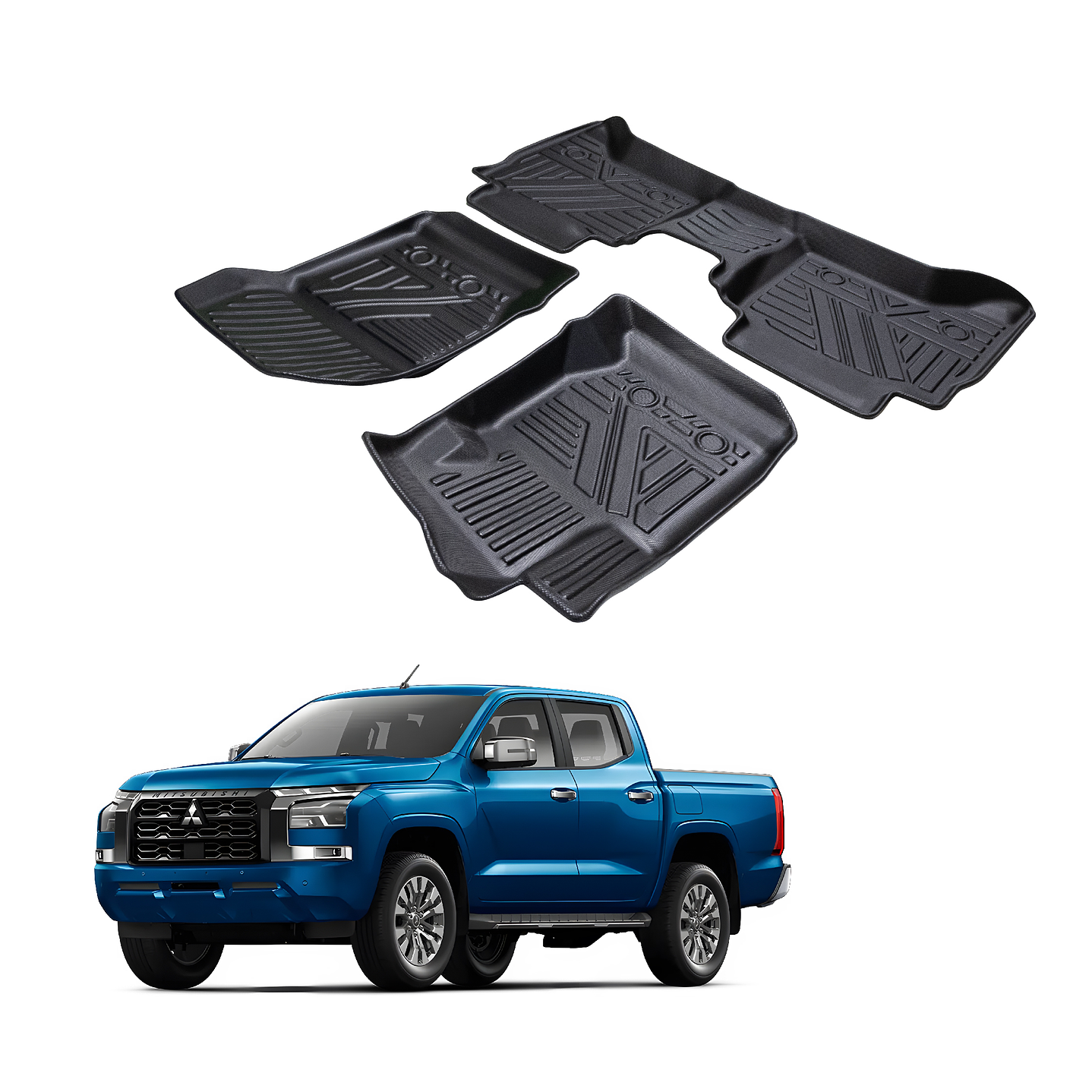 Piso de Calce Perfecto Mitsubishi L200 2024–2025 (Nueva Generación) 1