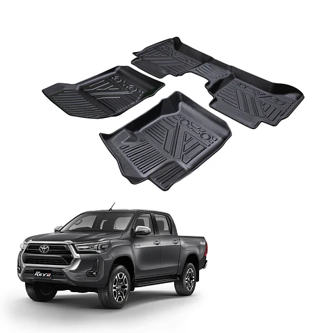 Piso de Calce Perfecto para Toyota Hilux Revo 2016–2025