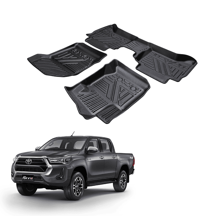 Piso de Calce Perfecto para Toyota Hilux Revo 2016–2025 1