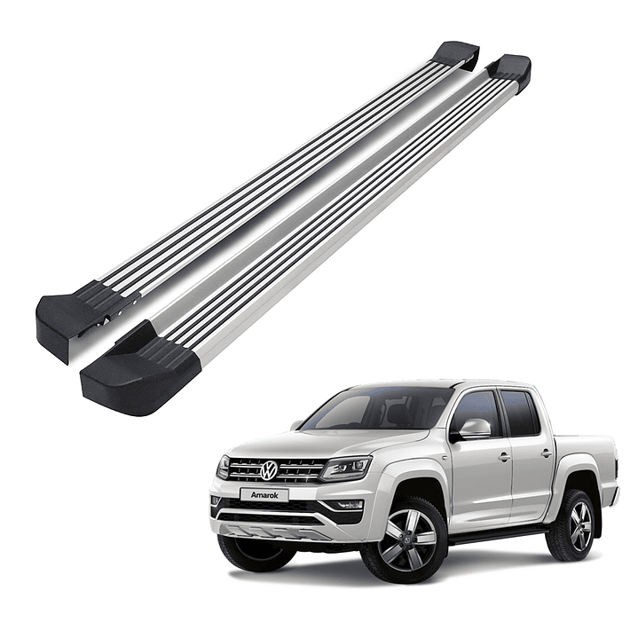 Pisaderas para Volkswagen Amarok – Kit de Aluminio 1