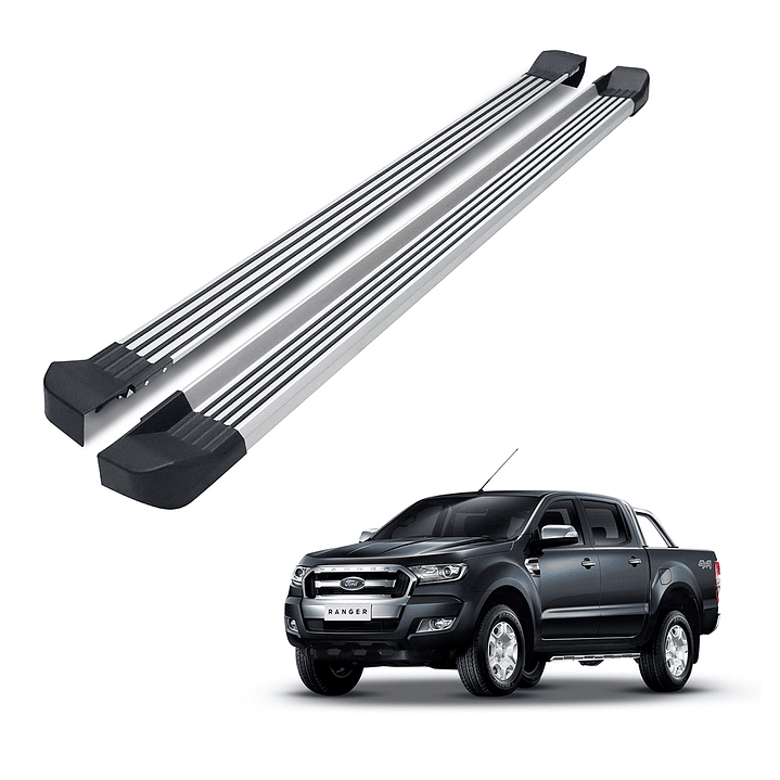 Kit de Pisaderas Aluminio | Ford Ranger 2015-2020 | Kangaroo Chile 1