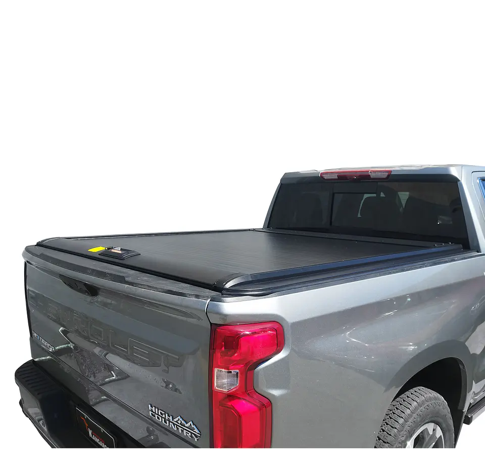 Tapa Retráctil Manual para Camionetas Pick Up Chevrolet Silverado 2020+ Doble Cabina | Alta Resistencia, Seguridad y Diseño Premium – Kangaroo Chile 5