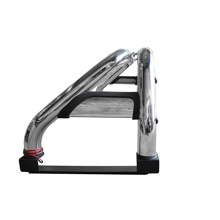Barra Antivuelco Acero Inoxidable JAC T8 | Con Luz de Freno y Base para Lona | Kangaroo Chile- COPIAR 2