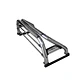 Barra Antivuelco Acero Inoxidable JAC T8 | Con Luz de Freno y Base para Lona | Kangaroo Chile- COPIAR - Miniatura 3
